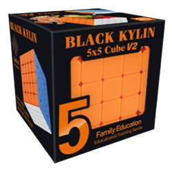 YuXin Black Kylin V2 5x5 Stickerless → MasterCubeStore