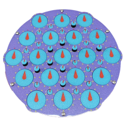 Cube4You Hexagram-19 Clock Puzzle Blue (C4U) → MasterCubeStore