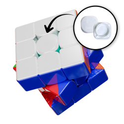 MoYu RS3M V5 Blank Center Cap – UV Coated Stickerl → MasterCubeStore