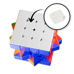 MoYu AoSu V7 4x4 Blank Center Cap – Stickerless Sp → MasterCubeStore