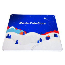 MasterCubeStore Speedcubing Mat Frosty Winter Edit → MasterCubeStore