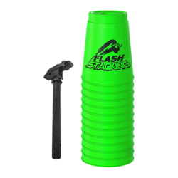 QiYi Flash Green Stacking Cups with Stem - Speed S → MasterCubeStore