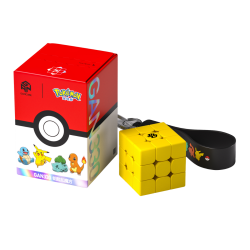 Pokémon Pikachu x GAN 330 Keychain 3x3 Cube Sticke → MasterCubeStore