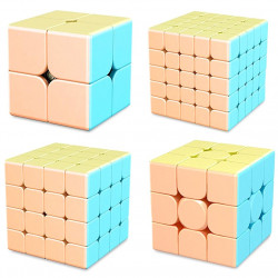 MFJS MeiLong Gift Box - 2x2, 3x3, 4x4, 5x5 Bundle Macaron