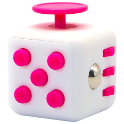 Fidget Cube White/Pink