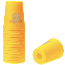 YJ Pure Color Flying Cups Yellow