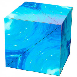 MoYu Magnetic Folding Fidget Cube Blue