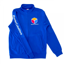 MasterCubeStore Merch Logo Sweatshirt Blue