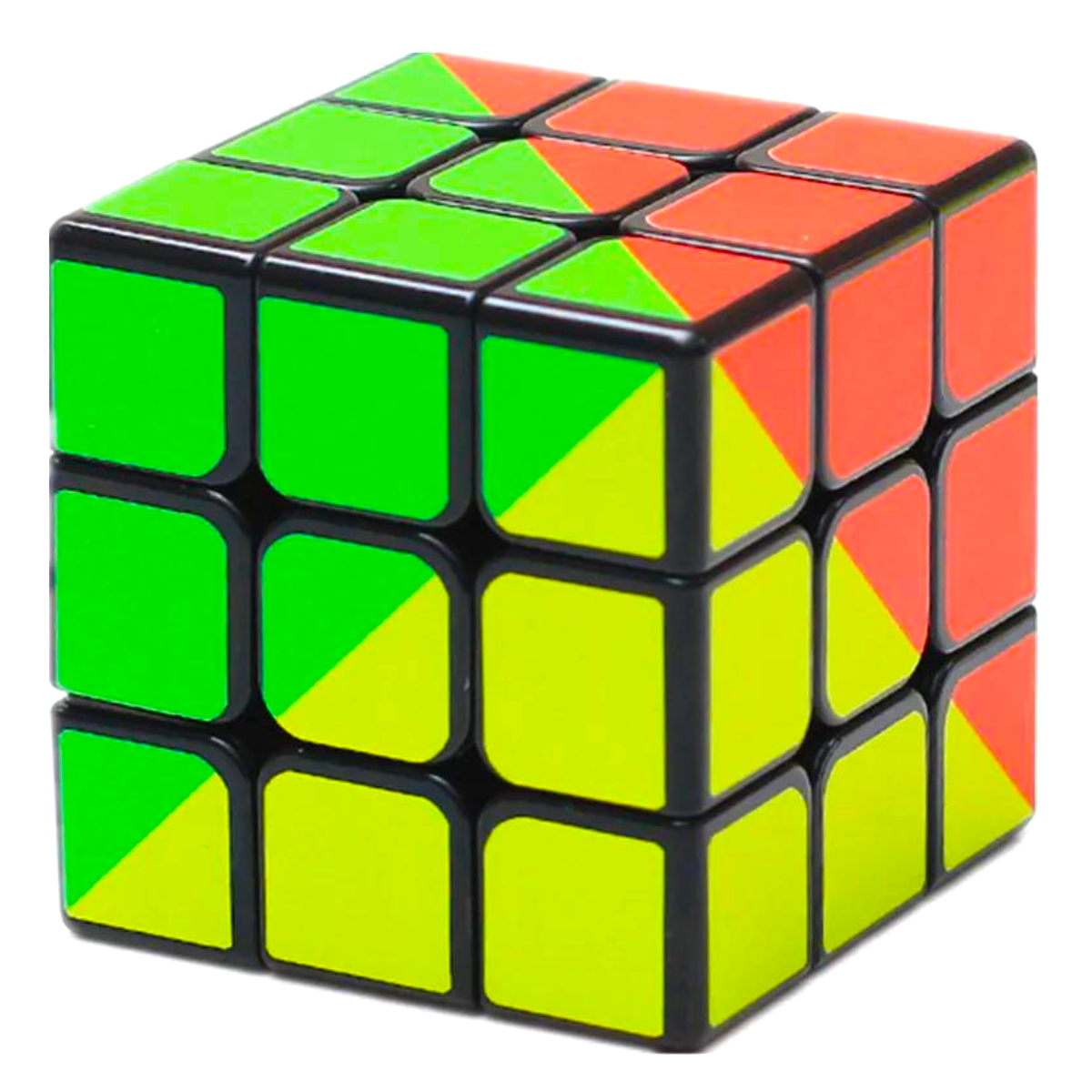 Z Cube Rainbow 3x3 Black → MasterCubeStore