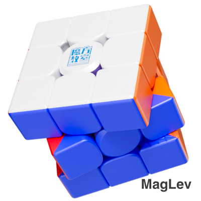 MoYu RS3M V5 3x3 MagLev Stickerless + Robot Cube Stand 