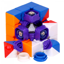 MoYu RS3M V5 3x3 MagLev Stickerless + Robot Cube Stand 